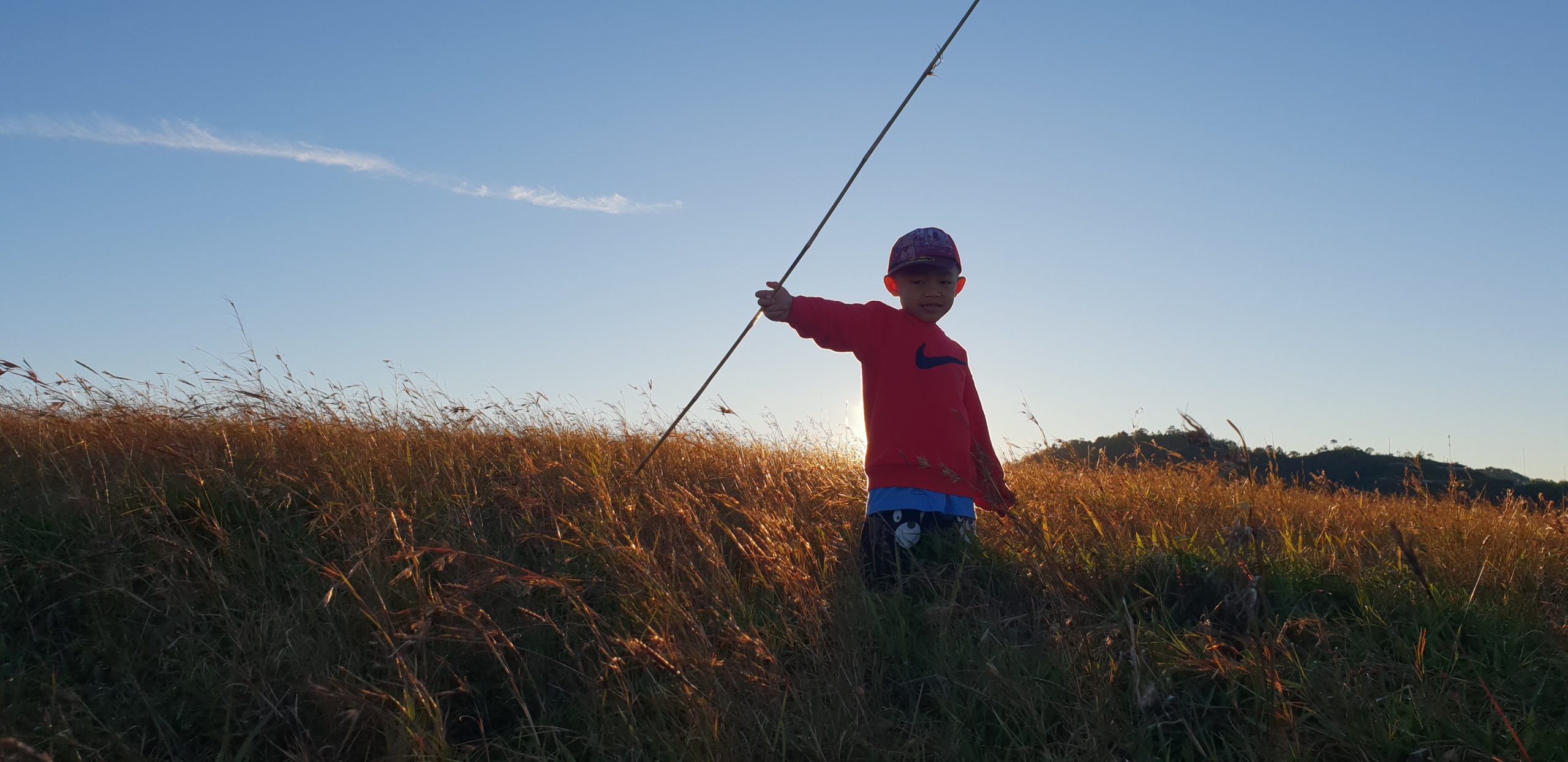 Boy playing